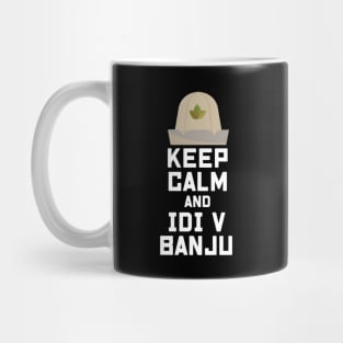 Russia Idi v Banju Sauna Keep calm Russian Quote Mug